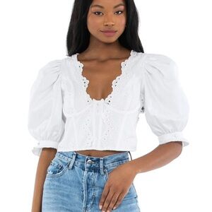 For love and lemons white top